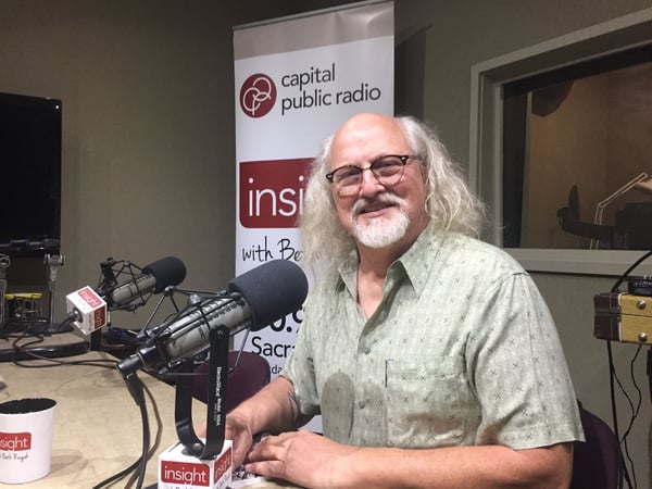 True crime author David Kulczyk in the Insight studio